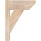 Ekena Millwork Traditional Slat Smooth Outlooker, Douglas Fir, 5 1/2"W x 12"D x 16"H OUT06X12X16TRA06SDF - alternate 2